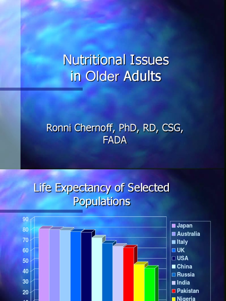 Nutritional Challenges in Older Adults | PDF | Vitamin D | Vitamin A