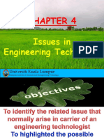 Chapter 4 Issues in Engineering Technology