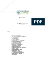 Tradiciones Peruanas (Cuarta Serie) PDF