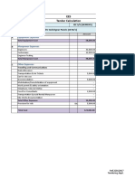 Siemens Cost Sheet