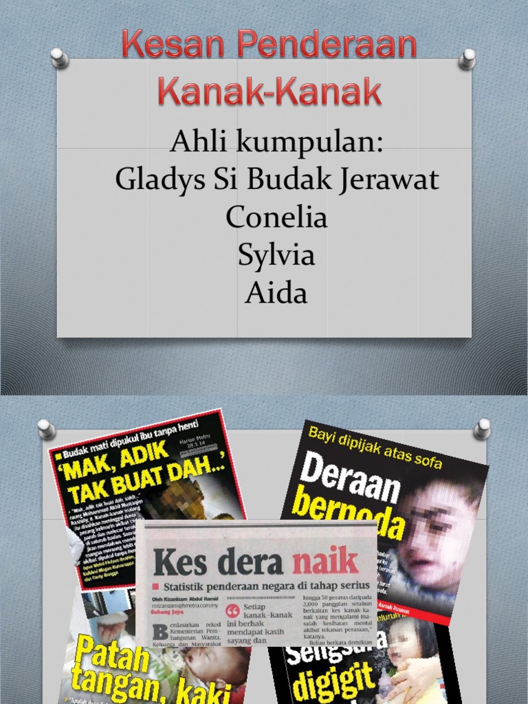 Kesan Penderaan Kanak Kanak Pdf