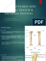 Care of Patient With External Fixator