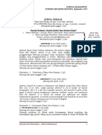 Jurnal Mahasiswa 3 kata depan