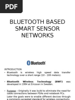 Bluetooh Based Smart Sensor Networks - Presentation