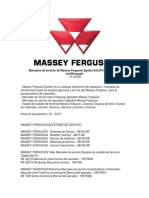 Manuales de Servicio de Massey Ferguson Epsilon PDF