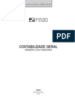 Contabilidade Geral - Vander Lúcio Sanches. FEAD. (Belo Horizonte, 2015)