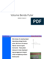 Luas & Volume Benda Putar