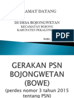 Gerakan PSN Bowe