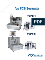 mt-3000 table-top pcb separator