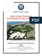 İzmir Ticaret Odasi'Nin Kültürpark İle İlgili Görüşleri: Şehircilik, Planlama Ve İnşaat Müdürlüğü