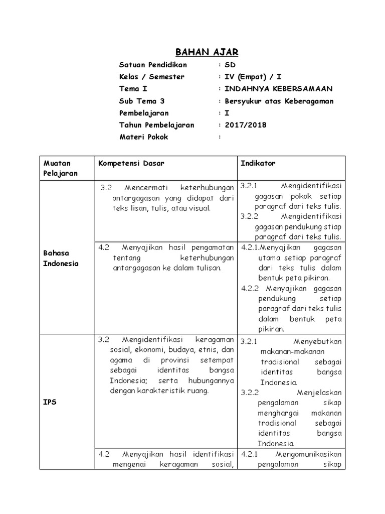 Bahan Ajar