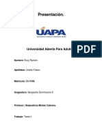 Tarea 1 Geografia Dominicana II