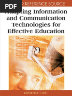 Adapting Information and Communication Technologies For Effective Education Premier Refer PDF