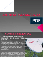 ANTENAS  PARABÓLICAS
