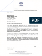 Tcs Offer Letter PDF