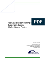 Pathways to Green Building - Policy Primer 081112