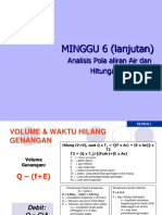 Bab 6. HIDROLOGI (Analisis Pola Aliran Air Dan Hitungan Genangan)