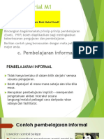 M1 Pembelajaran Informal