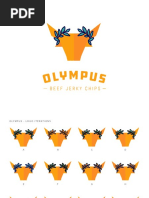 Olympus Jerky Logo and Packaging