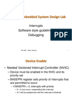 EE 445L - Embedded System Design Lab: Interrupts Software Style Guidelines Debugging