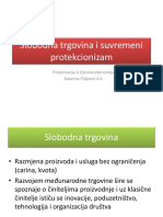 Slobodna Trgovina I Suvremeni Protekcionizam