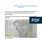 Mapa Cartografiado Por El IGM Es Parte Del Expediente de La Ley de Creacion Del Distrito de Samanco