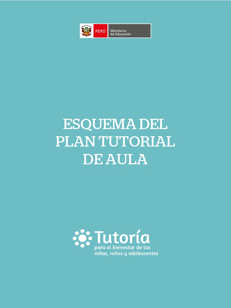 Esquema Del Plan Tutorial de Aula PDF | PDF