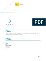 FACe FAQs Proveedores
