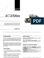 Icom IC-2720H Instruction Manual