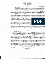 Sonatina para Oboe Solo de Ernst Krenek PDF