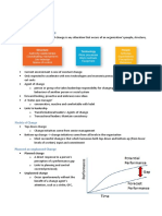 Orgnanizational Change Lecture Notes