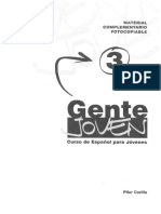 Gente Joven 3 - Material Complementario