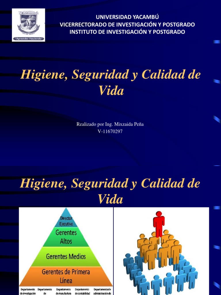Higiene, Seguridad y Calidad de Vida | PDF | Radiación | Seguridad y ...
