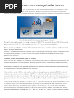 Novas Exigências No Consumo Energético Das Bombas