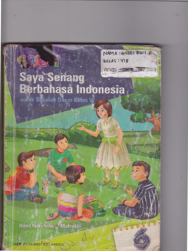 Bahasa Indonesia Kelas 6 Erlangga