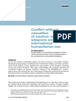 Conflict Without Casualties - . - A Note of Caution: Non-Lethal Weapons and International Humanitarian Law