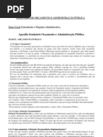 Entendendo a Máquina Administrativa - Orçamento