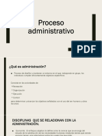 Proceso Administrativo