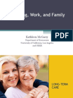 Caregiving, Work, and Family: Kathleen Mcgarry