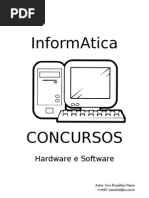 Informática para Concursos HARDWARE E SOFTWARE