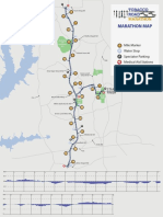 Marathon Map: Mile Marker Water Stop Spectator Parking Medical Aid Stations