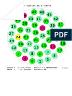 47 Circles Packing