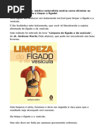 Médico Naturalista Ensina Como Eliminar as Pedras Da Vesícula e Limpar o Fígado