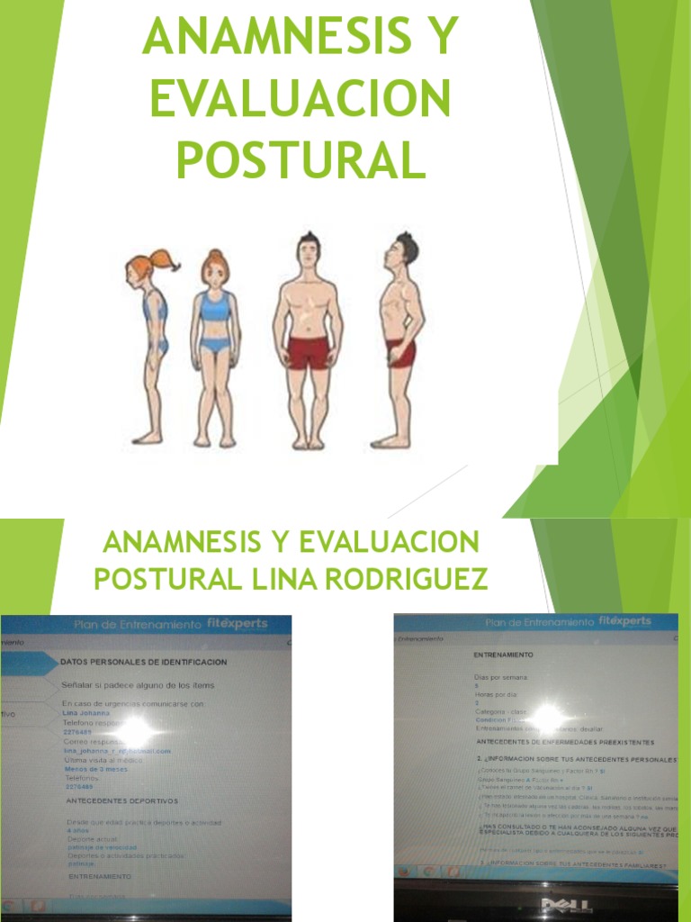 Ananmnesis y Evaluacion Postural | PDF | Anatomía | Sistema ...