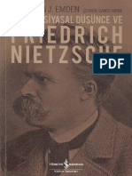 Christian J. Emden - Modern Siyasal Düşünce Ve Friedrich Nietzsche - CS