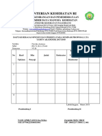 Daftar Seminar Proposal LTA Poltekkes Palembang