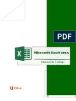 Manual de Excel 2013