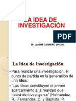 Idea de Investigación II