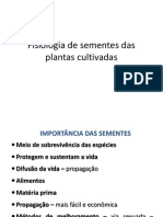 Fisiologia de Sementes Das Plantas Cultivadas