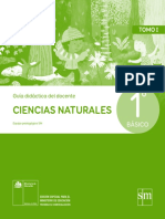 Ciencias Naturales 1º Básico - Guía Didáctica Del Docente Tomo 1